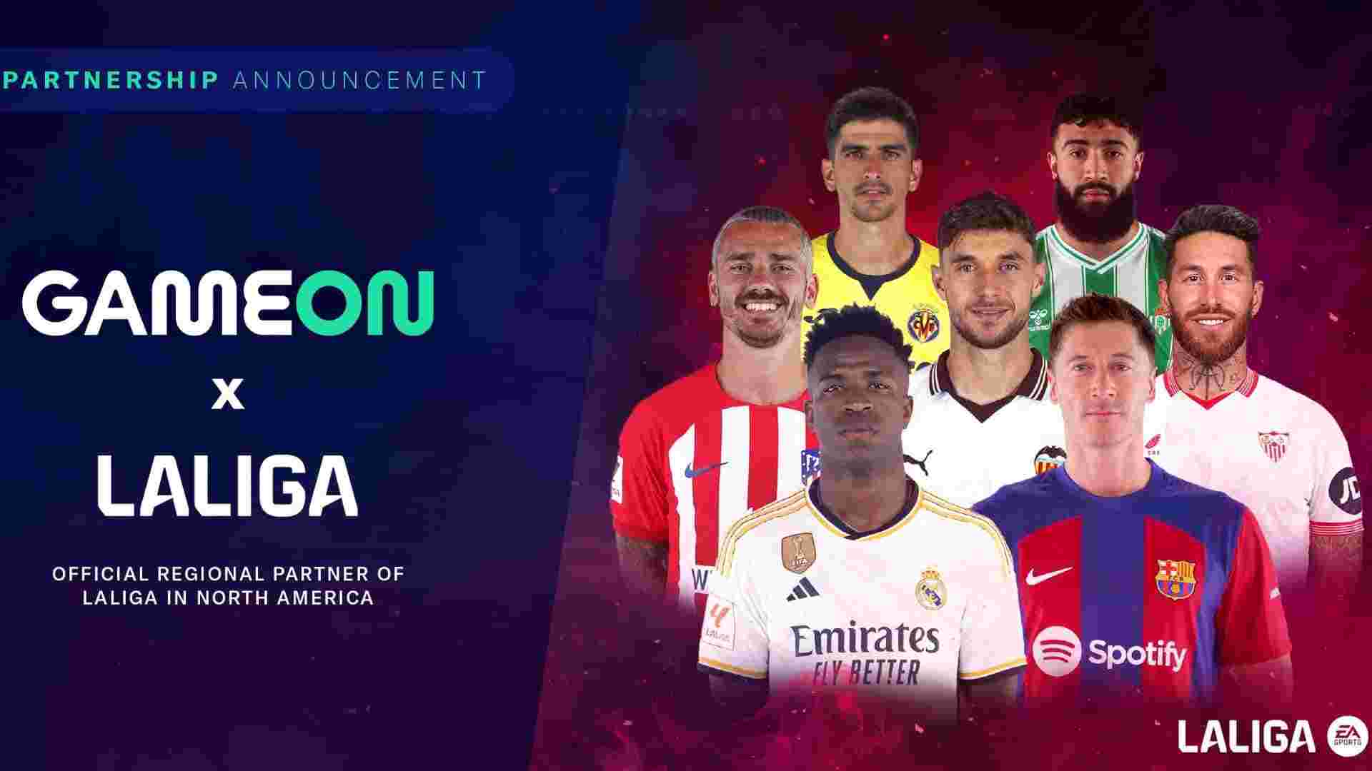 GameOn e La Liga North America revelam jogo de futebol de fantasia Web3 NFT