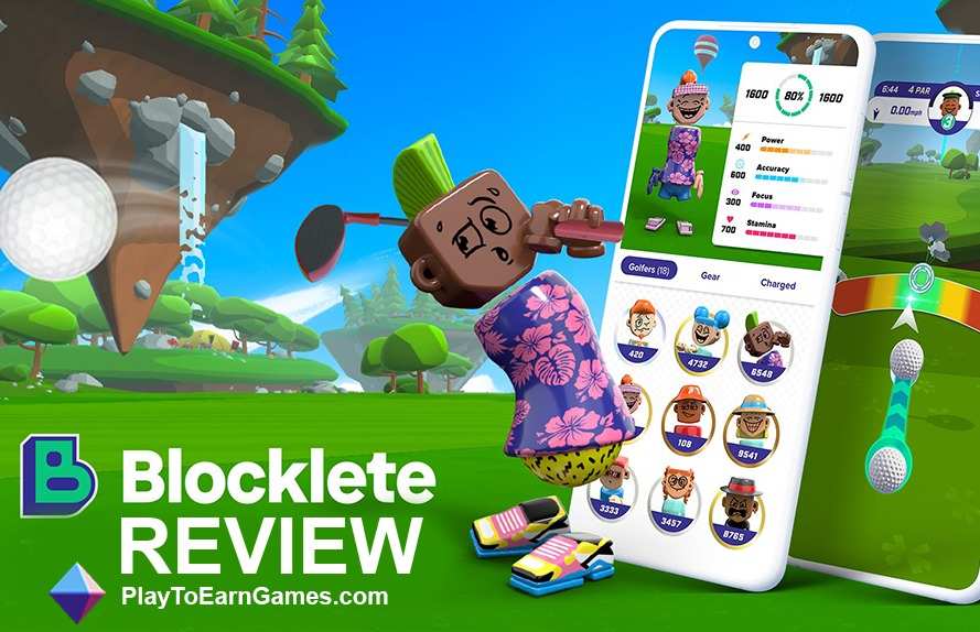 Blocklete Golf - Revisão do Jogo