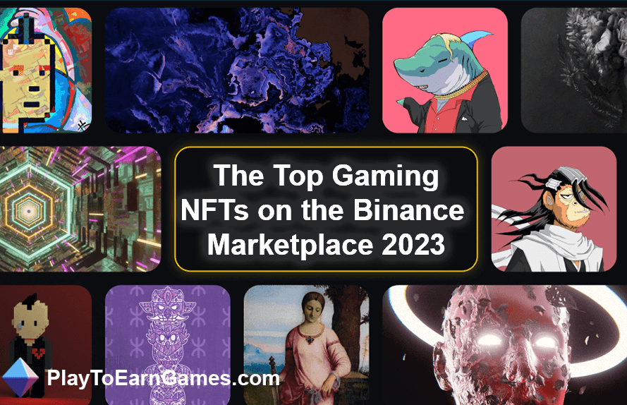 NFTs de jogos na Binance 2023