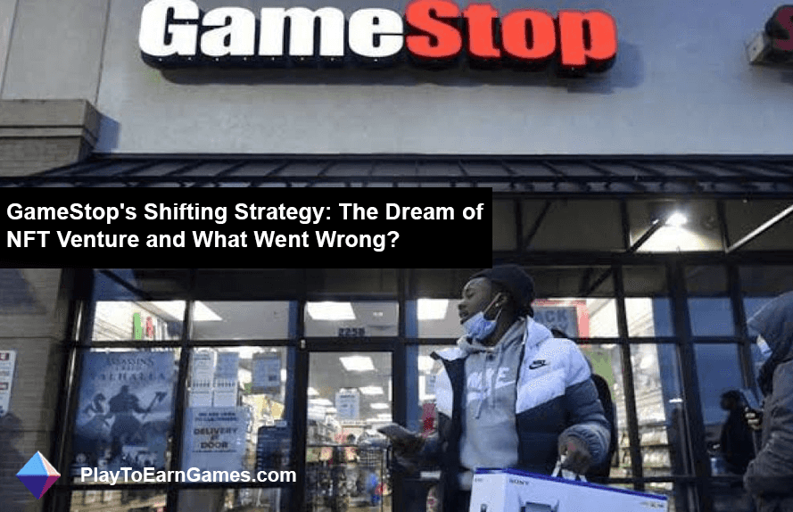 Experimento criptográfico da GameStop: lançamento do NFT Marketplace e saída rápida