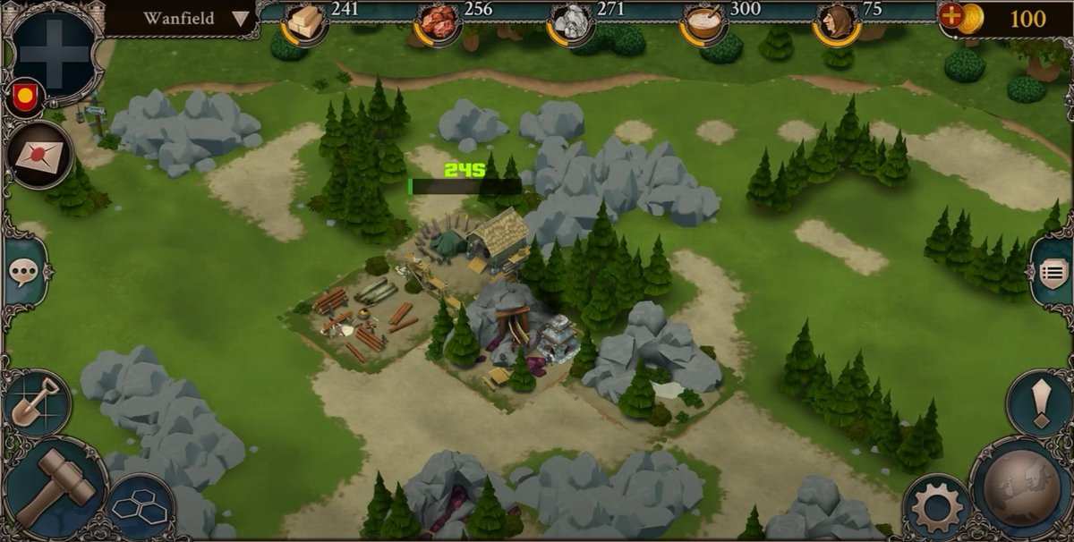 Conquiste e construa lendas em MMORTS de guerra - iOS e Android