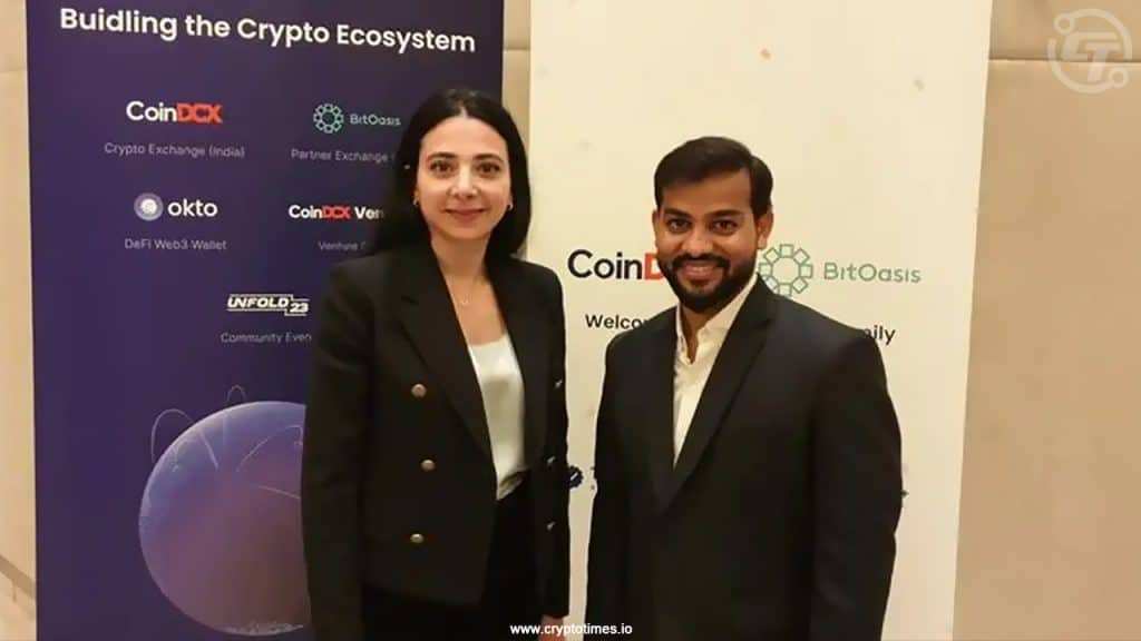 India's CoinDCX Expands to Middle East by Acquiring BitOasis