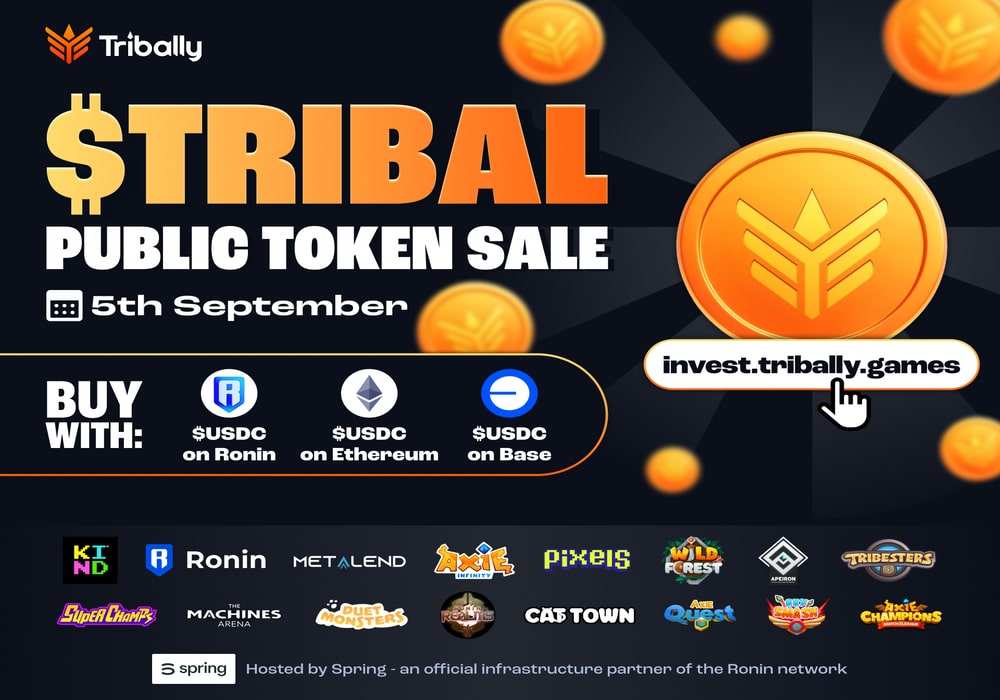 Embark on a Digital Revolution: Join Tribal's Exciting $TRIBAL Token Sale Sept 5