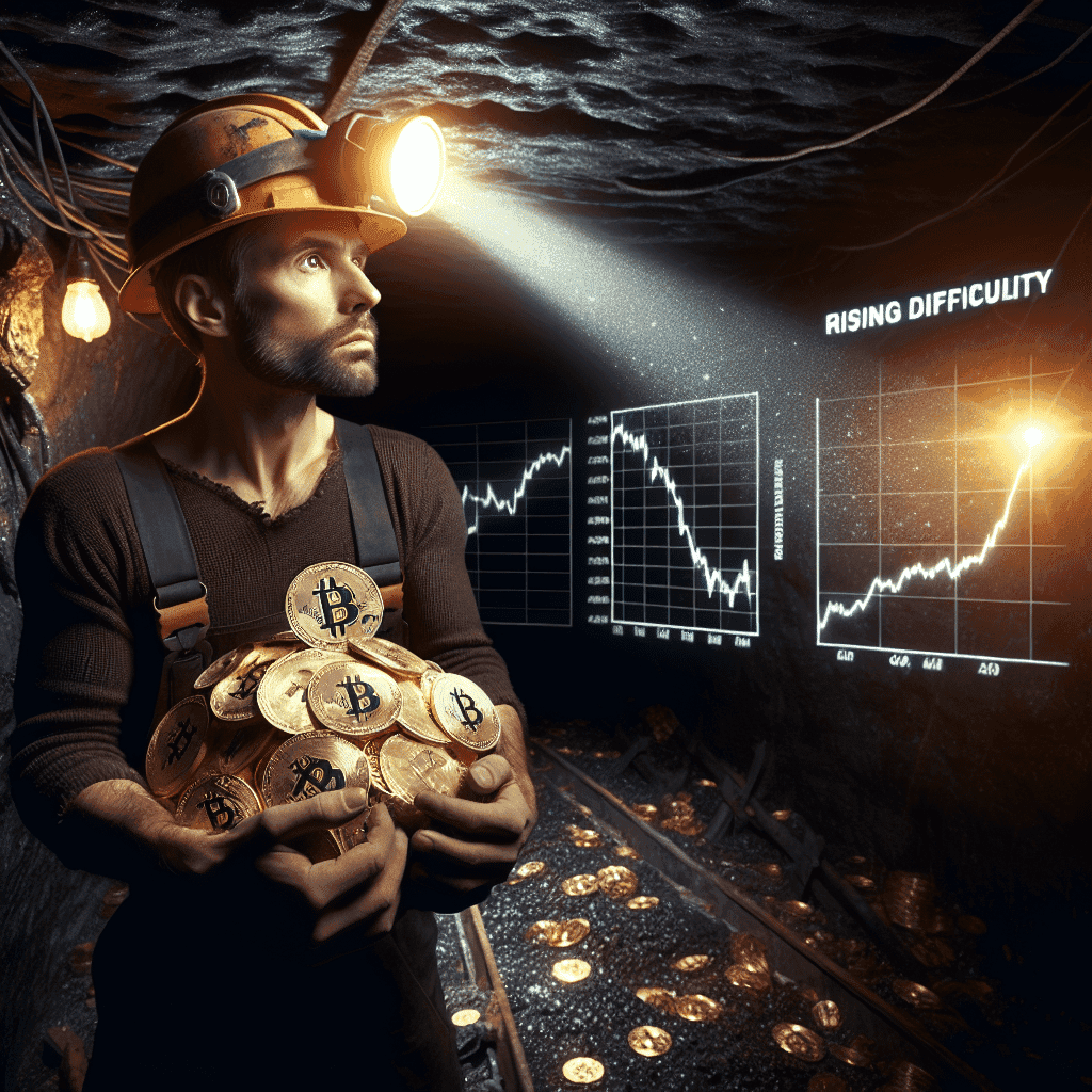 Struggling to Profit: How Rising Difficulty Plunges Bitcoin Miners into a Revenue Low