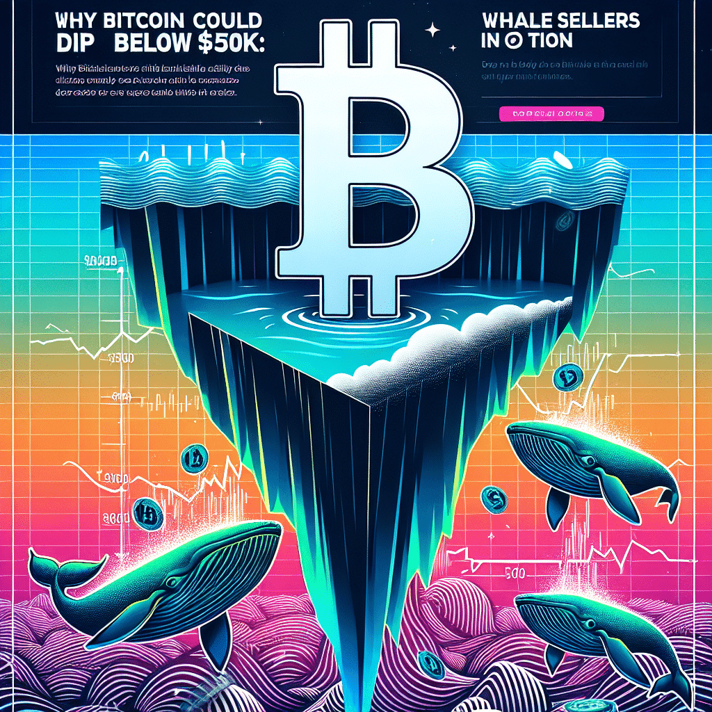 Why Bitcoin Could Dip Below $50K: Whale Sellers in Motion