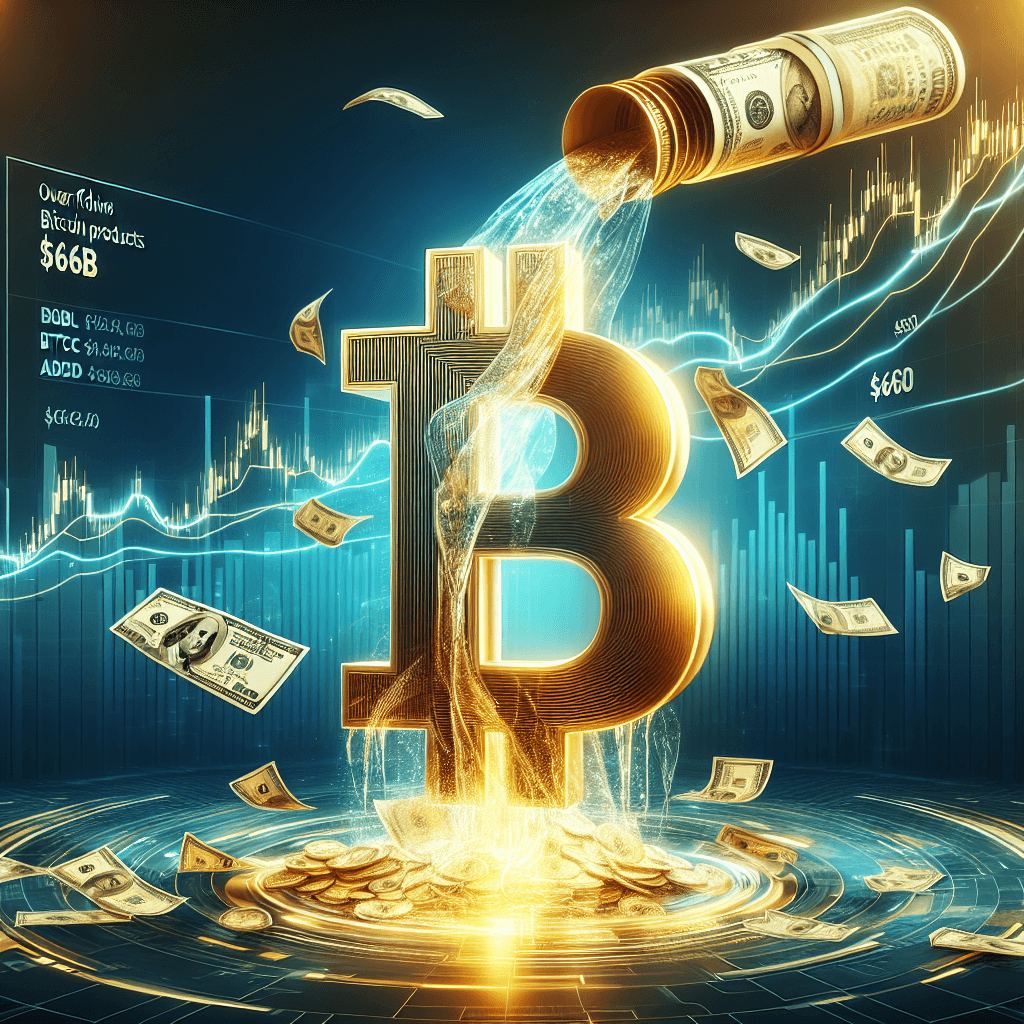 Over $1B Flows into Bitcoin Products Amid $66K Surge: CoinShares