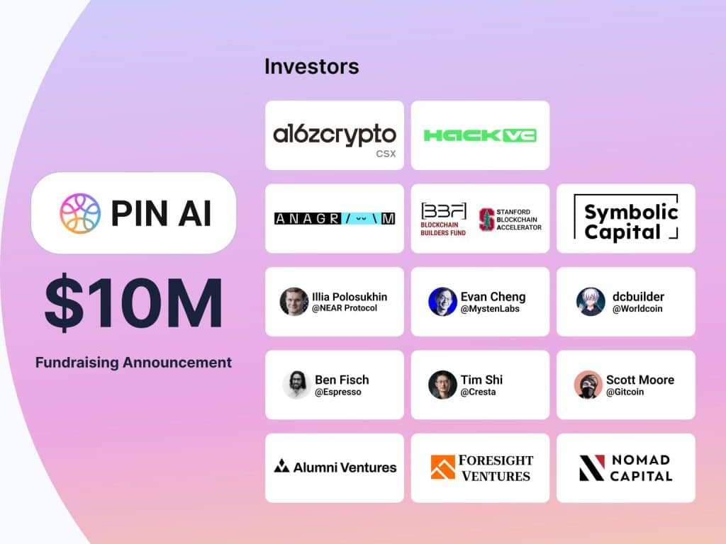 Revolutionize Your Digital World: PIN AI Launches with $10M Backing from Tech Giants