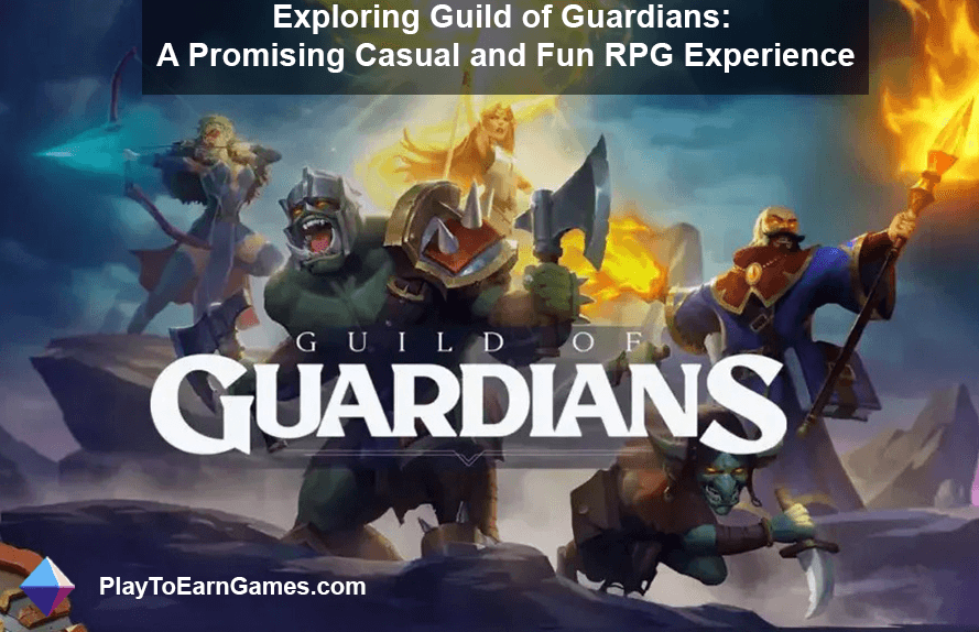 Explorando a Guilda dos Guardiões: uma experiência de RPG casual e divertida promissora