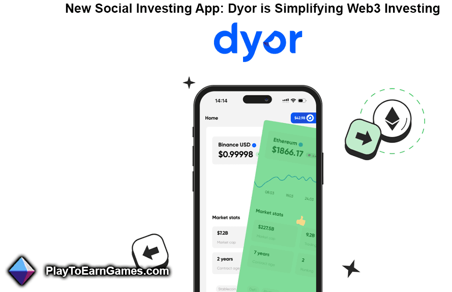 Novo aplicativo de investimento social: Dyor está simplificando o investimento na Web3