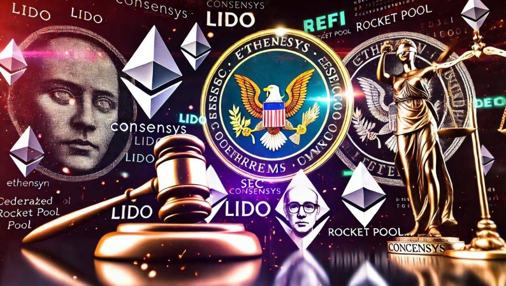 SEC Files Lawsuit Against ConsenSys for Ethereum-based Lido and Rocket Pool Sales
