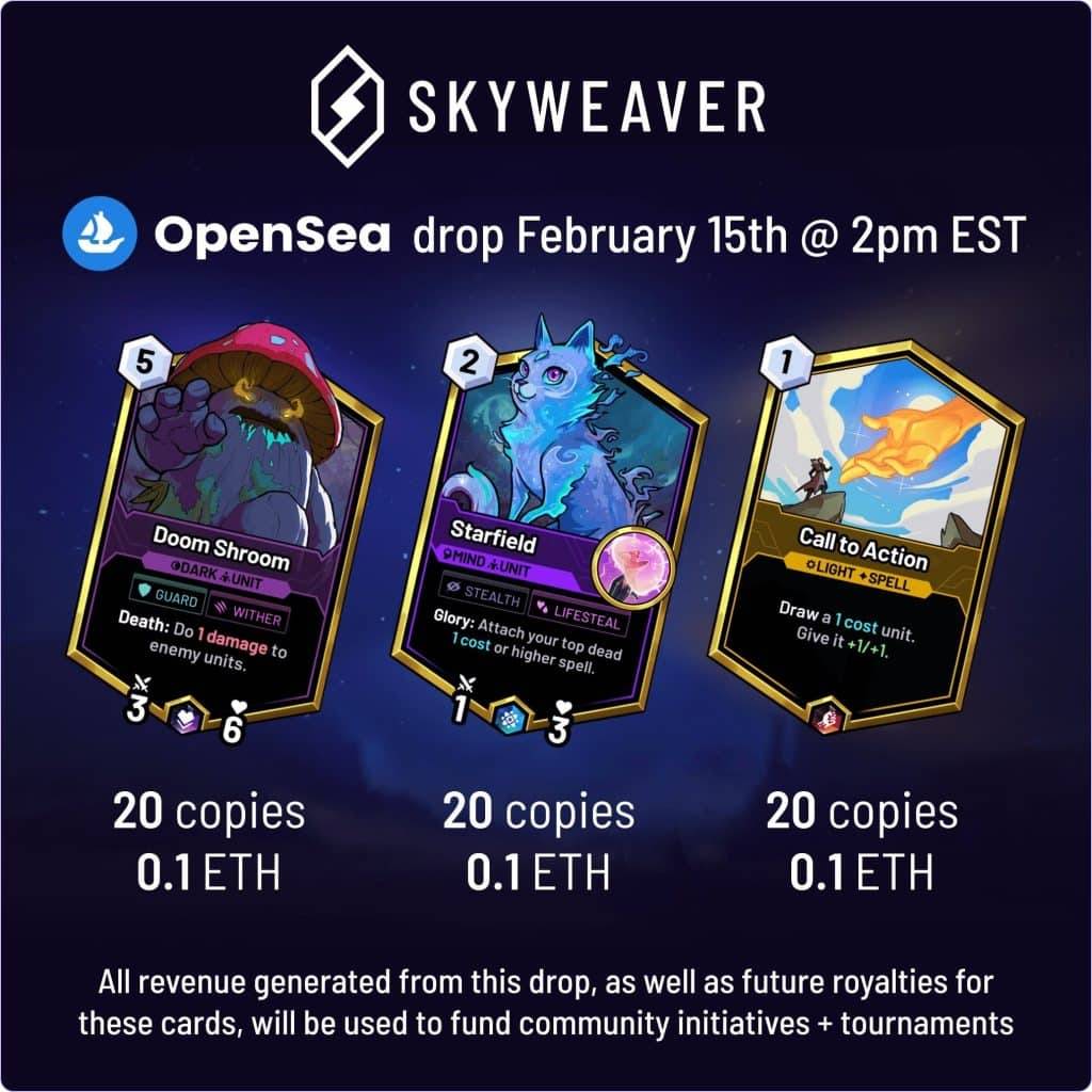 Skyweaver Teams Up with OpenSea for Exclusive NFT Launch