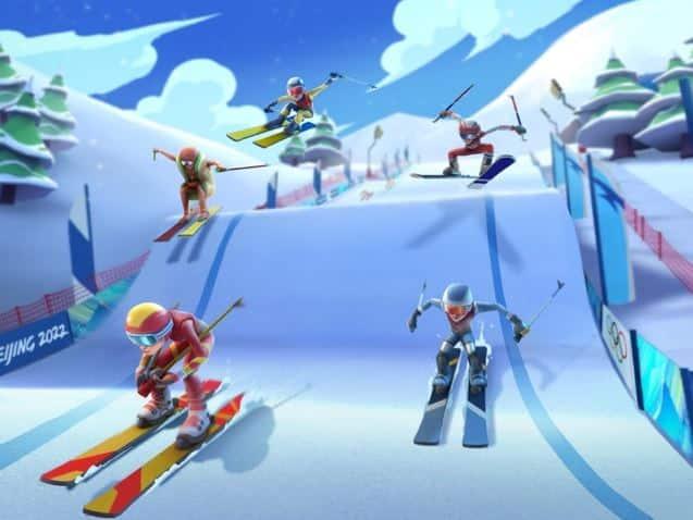 Experimente a emoção dos Jogos de Inverno em Olympic Games Jam: Beijing 2022, um jogo móvel P2E onde os jogadores competem em minijogos caóticos por pins NFT.
