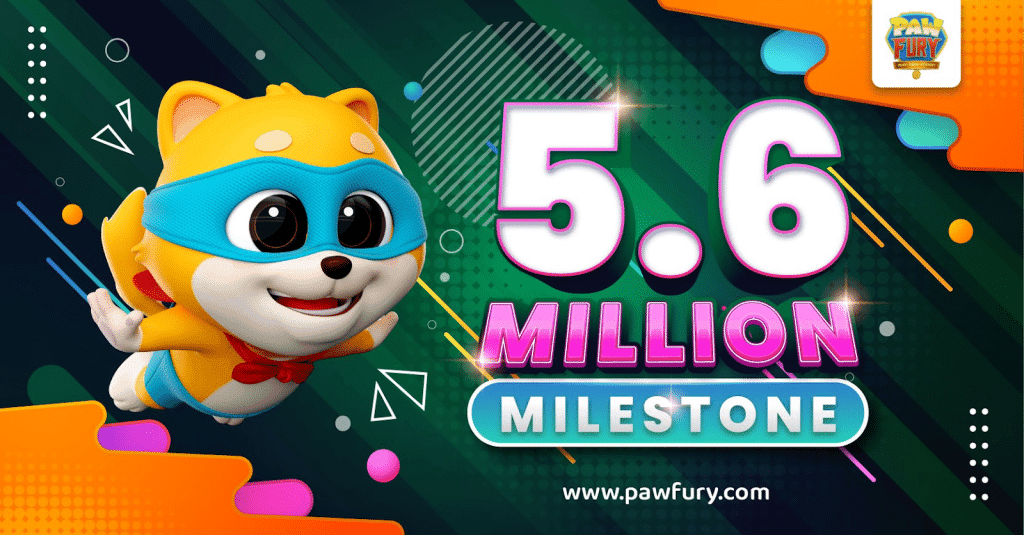 Pawfury Presale Soars to $5.6M, Outshines MoonBag and BlockDAG