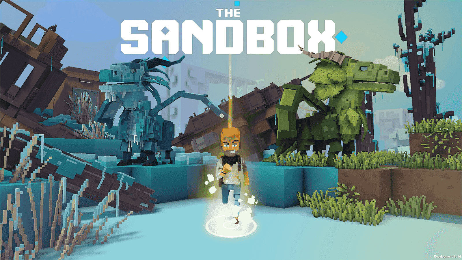 O jogo Sandbox: construção criativa de mundos, NFTs, jogue para ganhar