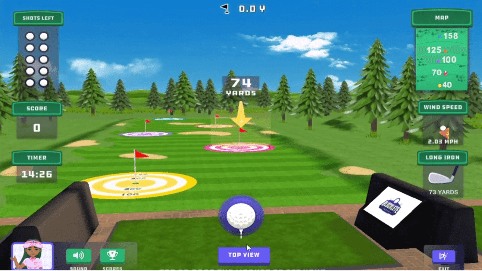 Você pode comprar um jogador de golfe, que é um Ethereum NFT, de outro jogador ou no mercado do Blocklete Golf.