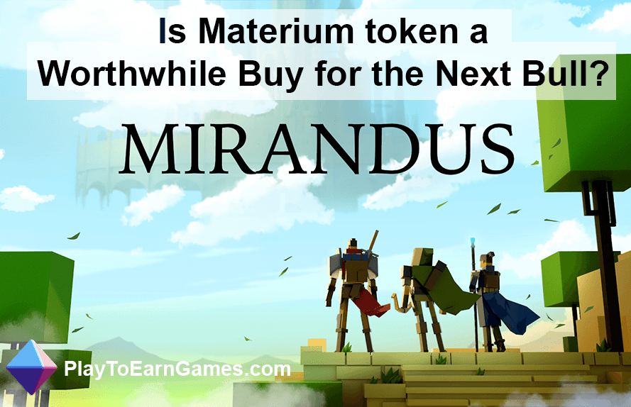 Mirandus: O token Materium é uma compra?