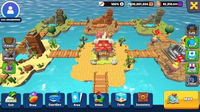 Aqua Farm é um RPG de aventura baseado na tecnologia blockchain e construído na Polygon Network, com um mecanismo Play-to-Earn.