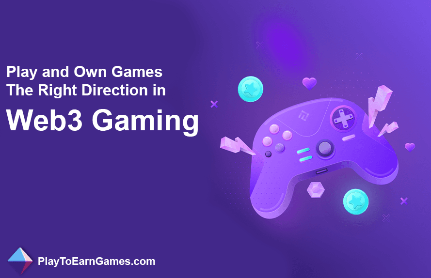 Jogue e possua jogos, a direção certa em jogos Web3