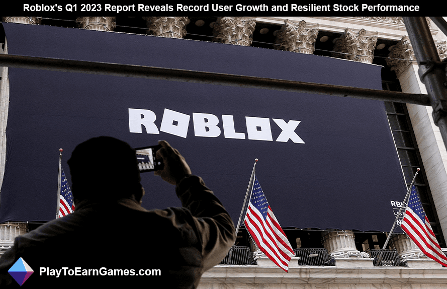 Relatório do primeiro trimestre de 2023 da Roblox, crescimento recorde de usuários