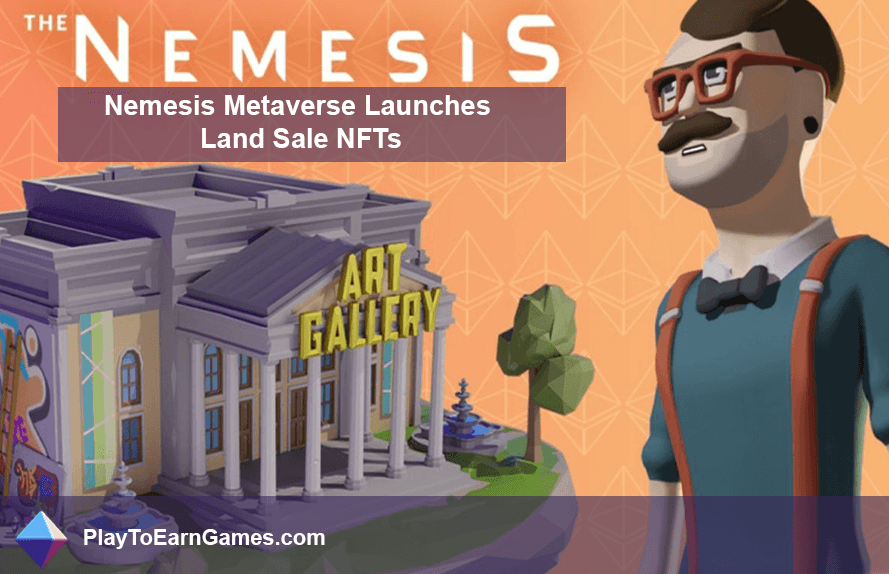 Nemesis Metaverse lança NFTs de venda de terrenos