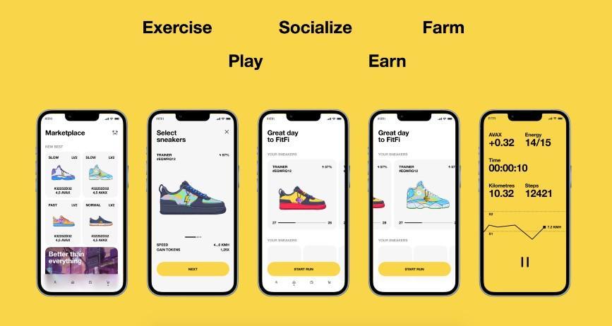 Step App é um jogo de movimento para ganhar baseado em NFT que transforma metas de condicionamento físico em renda, alegria social e competição amigável.