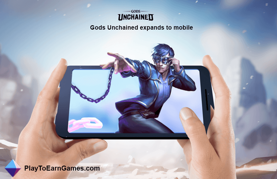 Gods Unchained é compatível com dispositivos móveis, permitindo mais jogadores Web3