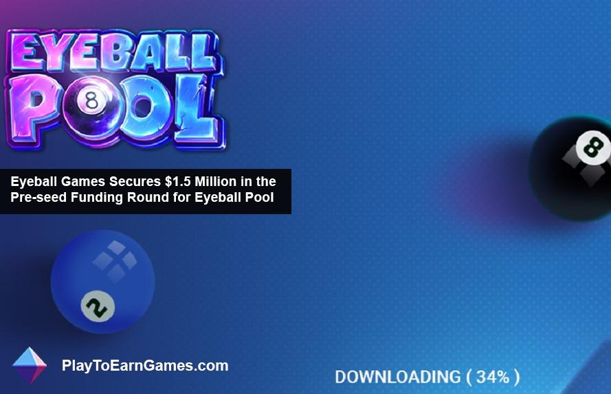 Eyeball Games garante $ 1,5 milhão na rodada de financiamento pré-semente para o Eyeball Pool