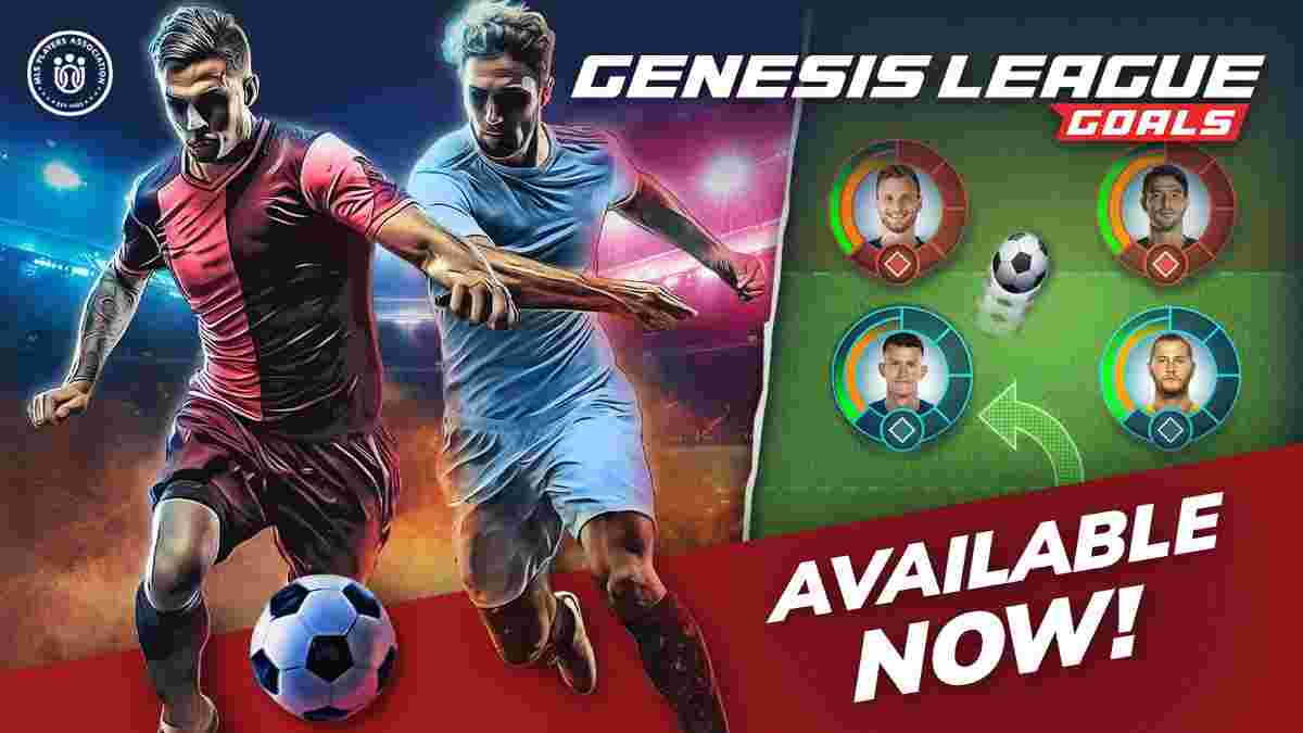 Metas da Genesis League: simulação de futebol, jogo de colecionáveis NFT