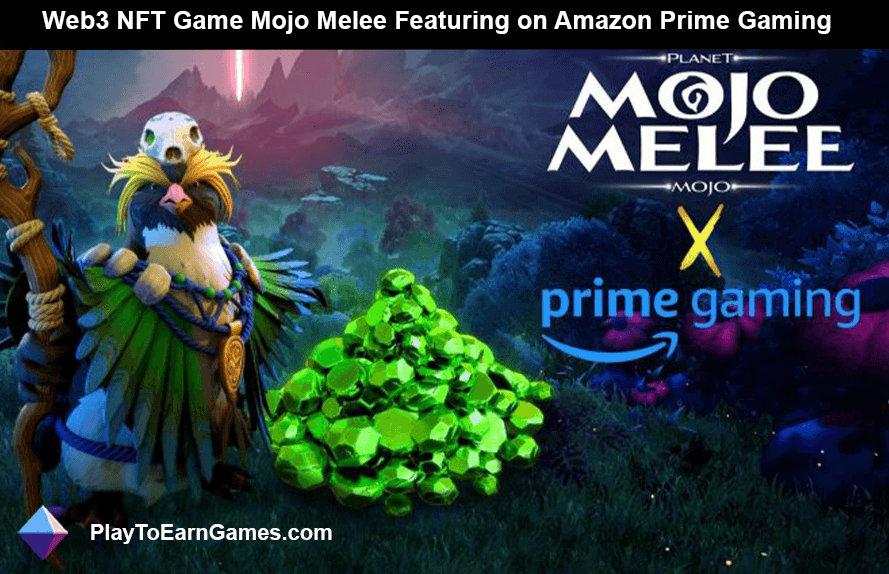 Mojo Melee, um jogo Web3 NFT, agora está disponível no Amazon Prime Gaming
