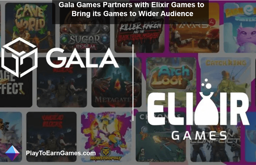 Gala Games e Elixir Games se unem para ampliar os horizontes dos jogos Web3