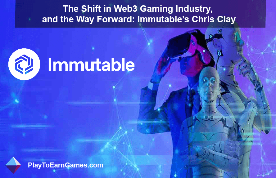 Chris Clay discute a influência do Immutable nos jogos Web3: propriedade digital, acessibilidade e NFTs