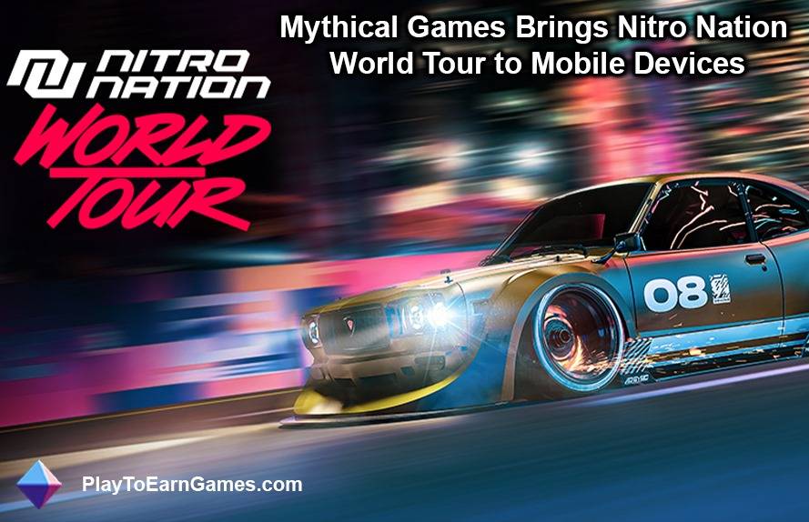 Mythical Games lança Nitro Nation World Tour – um jogo de corrida integrado em Blockchain com parceria Deadmau5