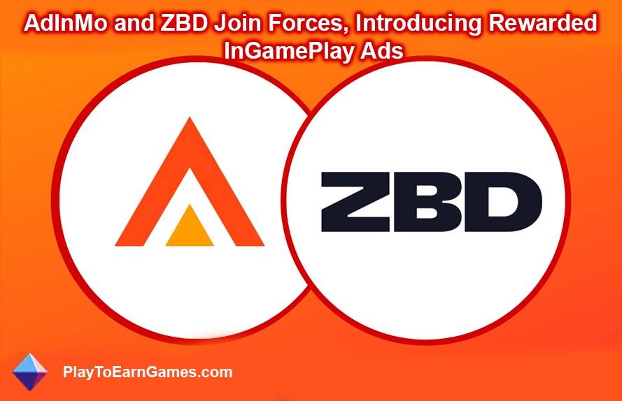 A parceria revolucionária da AdInMo e ZBD apresenta recompensas em Bitcoin e publicidade aprimorada no jogo