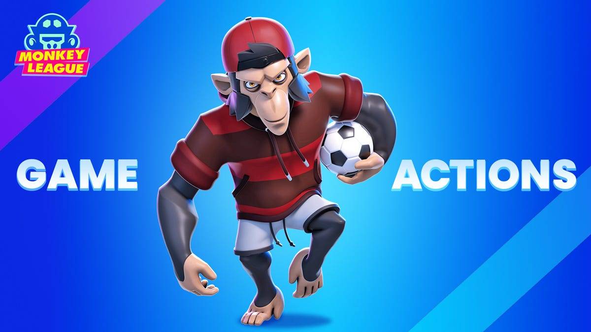 MonkeyLeague: uma aventura de futebol do tipo jogue para ganhar com um toque diferente